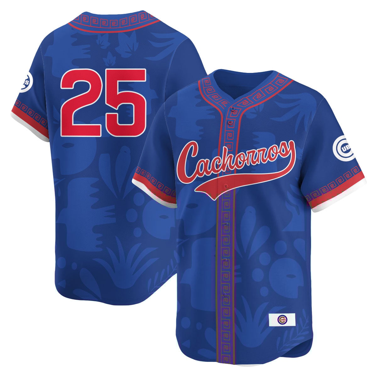 2025 Chicago Cubs Hispanic and Latino Heritage Month Jersey - All Stitched